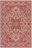 Safavieh Clearance Beach House BHS139Q Red Rug