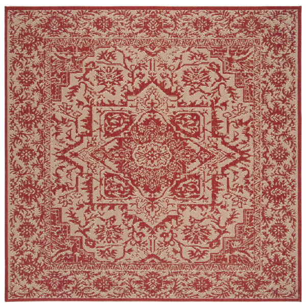 Safavieh Clearance Beach House BHS139Q Red Rug