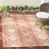Safavieh Clearance Beach House BHS174Q Red Rug