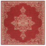 Safavieh Clearance Beach House BHS180Q Red Rug