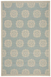 Safavieh Clearance Beach House BHS181K Aqua Rug