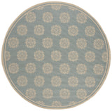 Safavieh Clearance Beach House BHS181K Aqua Rug