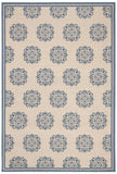 Safavieh Clearance Beach House BHS181M Blue Rug