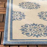 Safavieh Clearance Beach House BHS181M Blue Rug