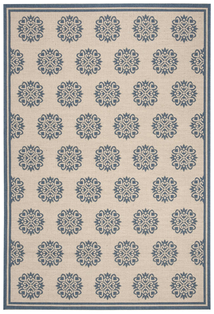 Safavieh Clearance Beach House BHS181M Blue Rug