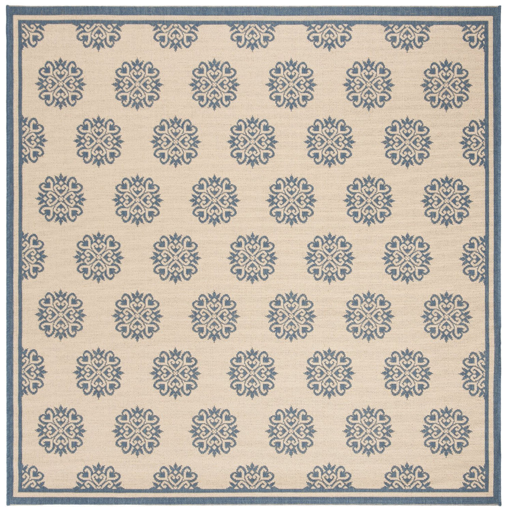 Safavieh Clearance Beach House BHS181M Blue Rug