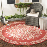 Safavieh Clearance Beach House BHS183Q Red Rug