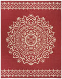 Safavieh Clearance Beach House BHS183Q Red Rug