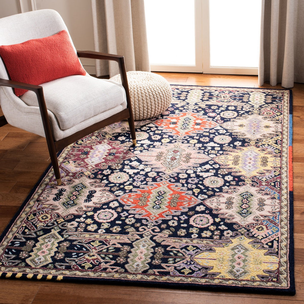 safavieh clearance bellagio blg626n navy rug