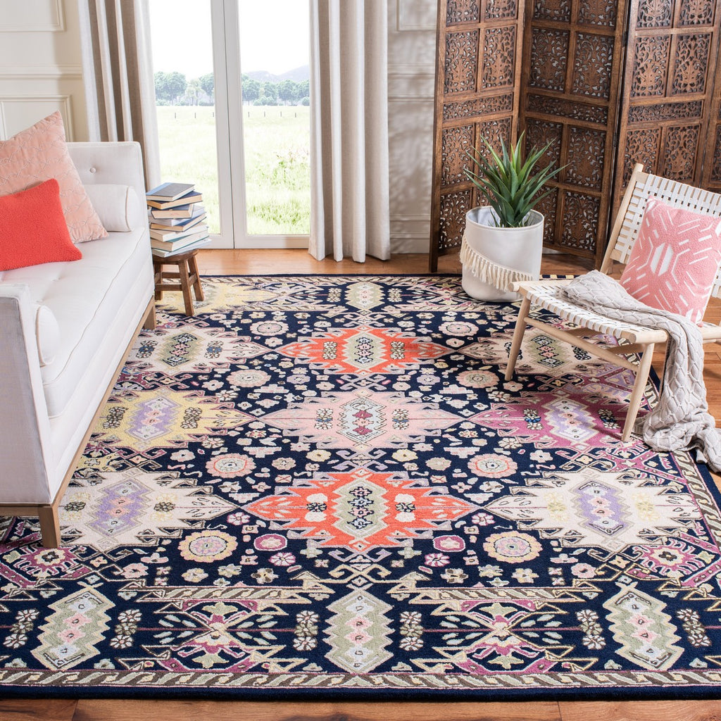 safavieh clearance bellagio blg626n navy rug