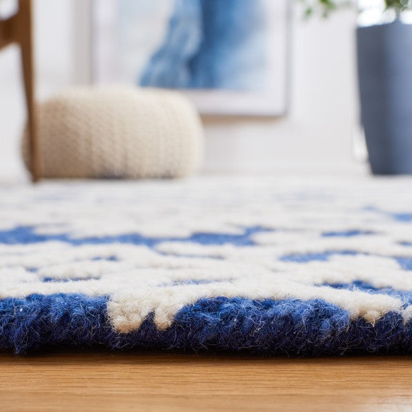 safavieh clearance blossom blm104n navy rug