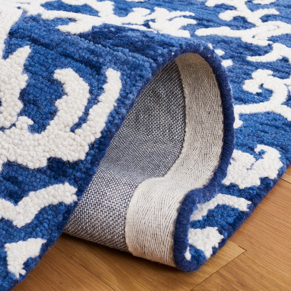 safavieh clearance blossom blm104n navy rug