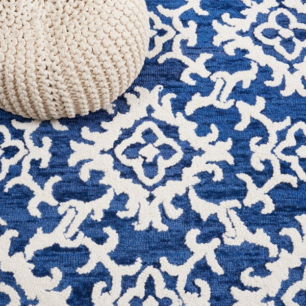 safavieh clearance blossom blm104n navy rug