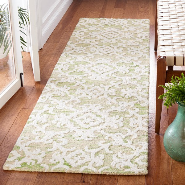 safavieh clearance blossom blm104w light green rug
