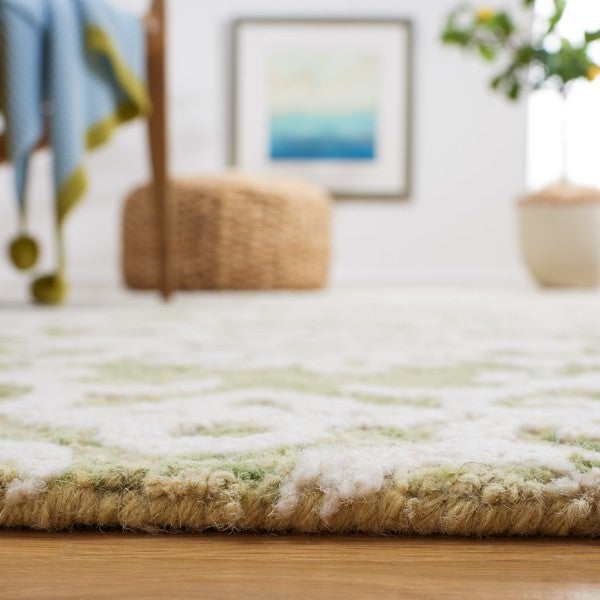 safavieh clearance blossom blm104w light green rug