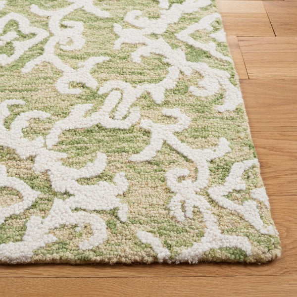 safavieh clearance blossom blm104w light green rug