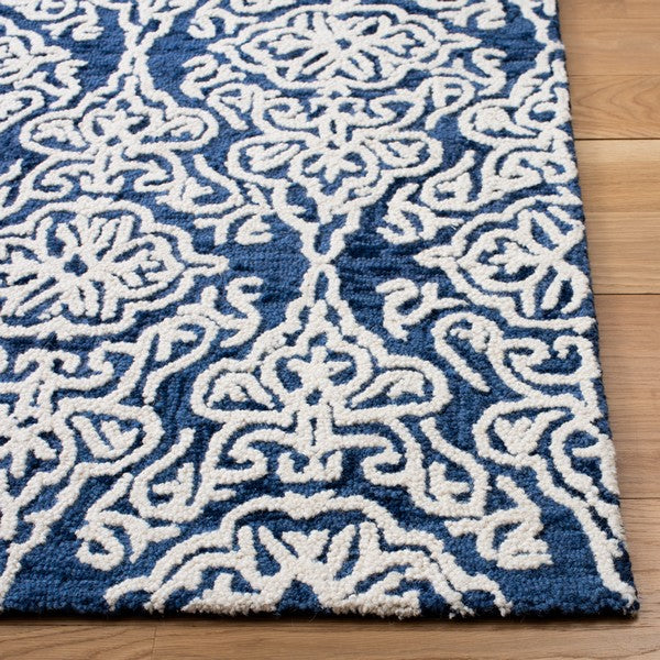 Safavieh Clearance Blossom BLM112N Navy Rug