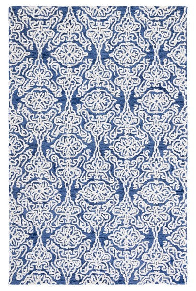 Safavieh Clearance Blossom BLM112N Navy Rug