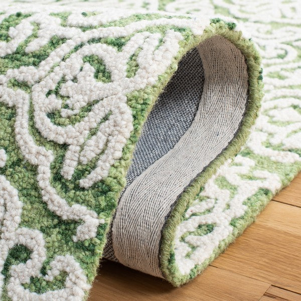 safavieh clearance blossom blm112y green rug
