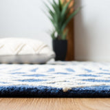 safavieh clearance blossom blm115n navy rug