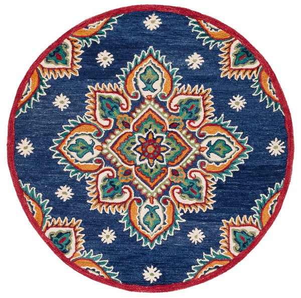 safavieh clearance blossom blm561n navy rug