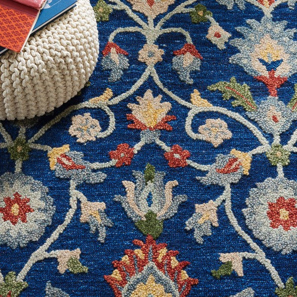 safavieh clearance blossom blm562m blue rug