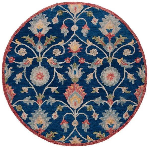 safavieh clearance blossom blm562m blue rug
