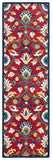 safavieh clearance blossom blm562q red rug