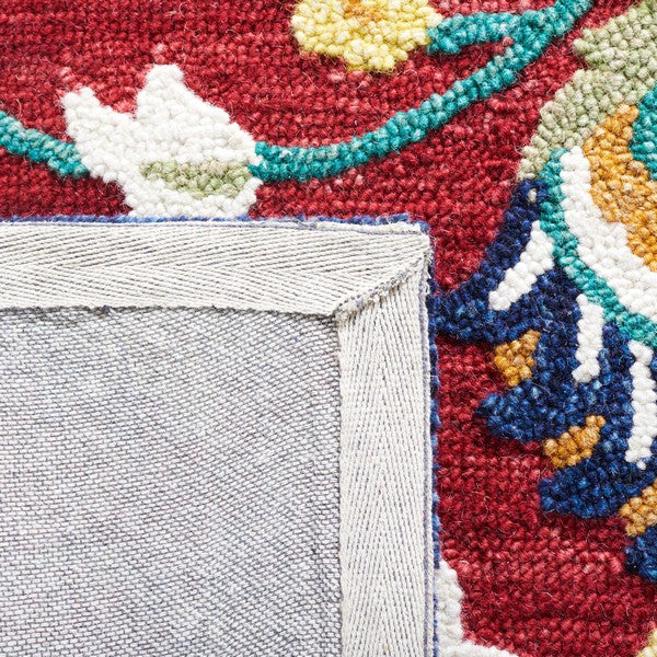 safavieh clearance blossom blm562q red rug