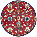 safavieh clearance blossom blm562q red rug