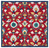 safavieh clearance blossom blm562q red rug