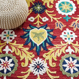 safavieh clearance blossom blm563d red rug