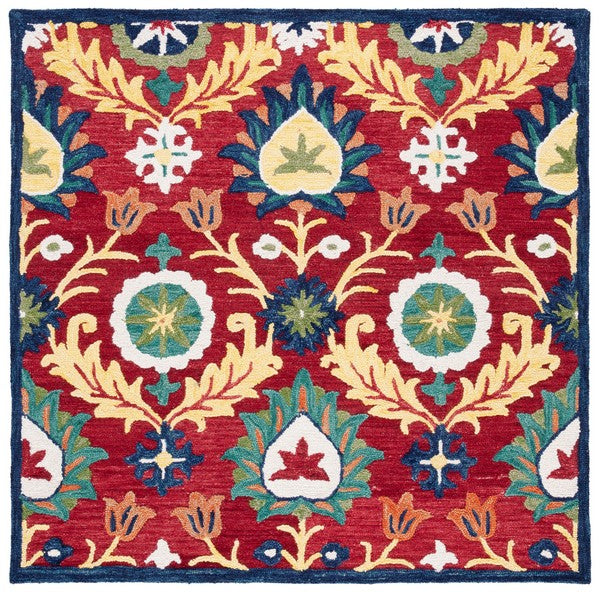 safavieh clearance blossom blm563d red rug