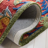 safavieh clearance blossom blm563q red rug