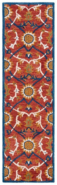 safavieh clearance blossom blm564p rust rug