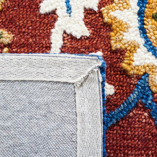 safavieh clearance blossom blm564p rust rug