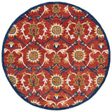 safavieh clearance blossom blm564p rust rug