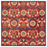 safavieh clearance blossom blm564p rust rug