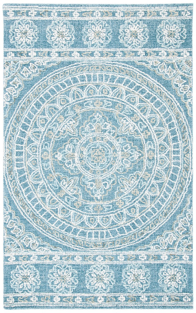 safavieh clearance blossom blm607m blue rug