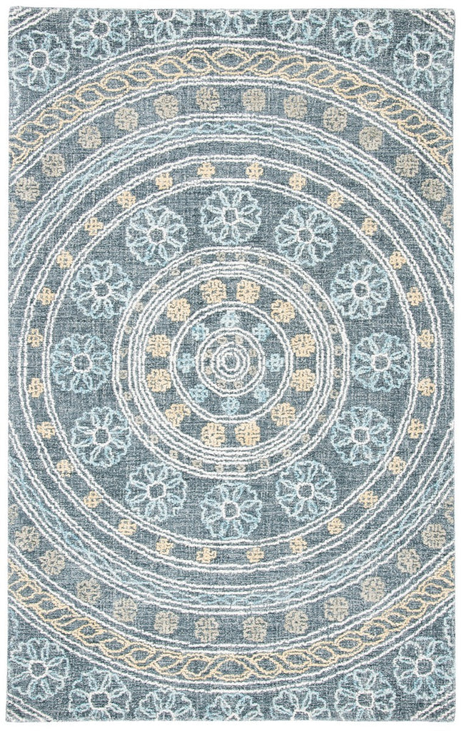 safavieh clearance blossom blm608h charcoal rug