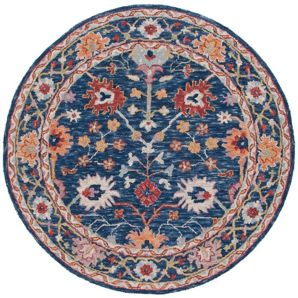 safavieh clearance blossom blm686m blue rug