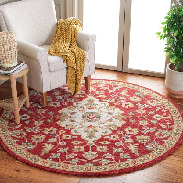 safavieh clearance blossom blm688q red rug