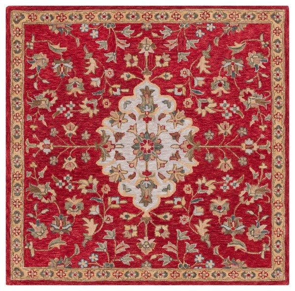 safavieh clearance blossom blm688q red rug