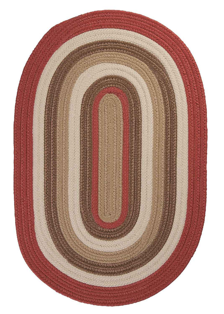 colonial mills brooklyn bn79 terracotta rug