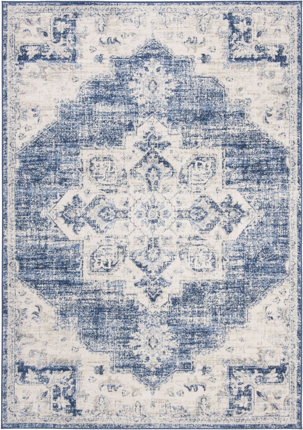 safavieh clearance brentwood bnt865a ivory navy rug