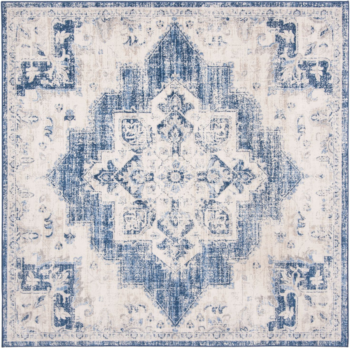 safavieh clearance brentwood bnt865a ivory navy rug