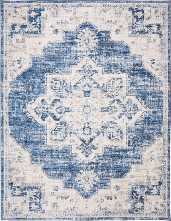 safavieh clearance brentwood bnt865a ivory navy rug