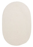colonial mills boca raton br10 white rug