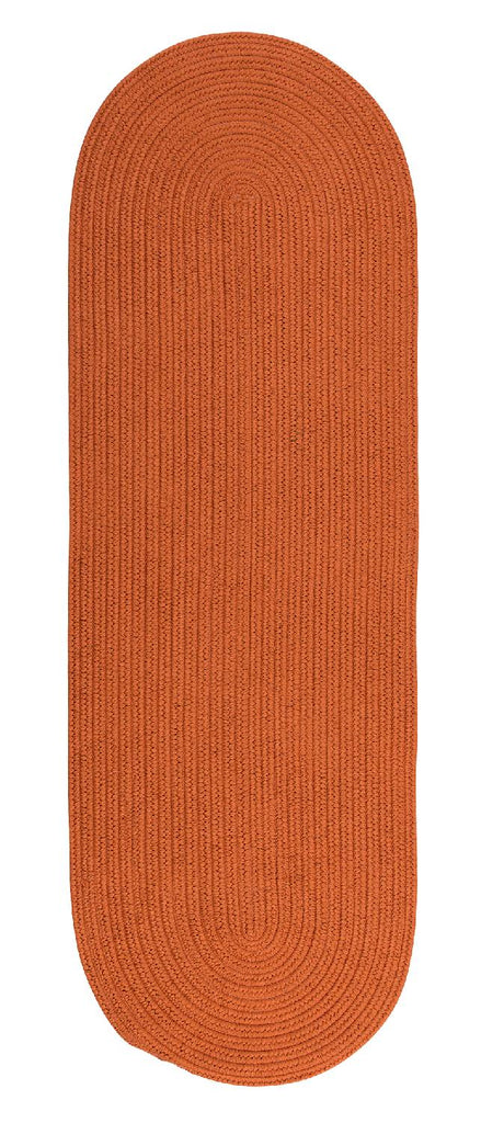 colonial mills boca raton br74 rust rug