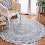safavieh clearance braided brd851g silver rug
